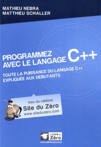 Programmez avec le langage C++