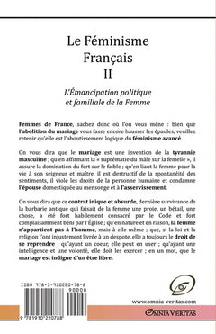 Le Féminisme français II