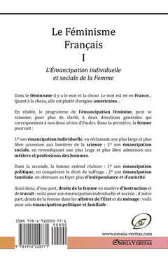 Le Féminisme Français I