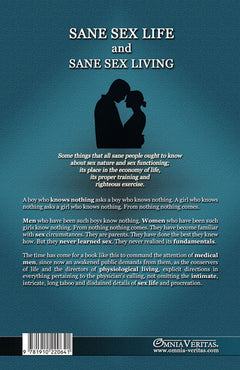 Sane sex life and sane sex living