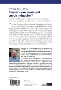 Pensez-vous vraiment savoir négocier ?