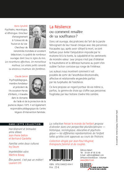 La résilience ou comment renaître de sa souffrance ?