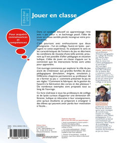 Jouer en classe en collège et en lycée