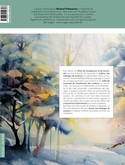 Le monde de la couleur illustré à l'aquarelle