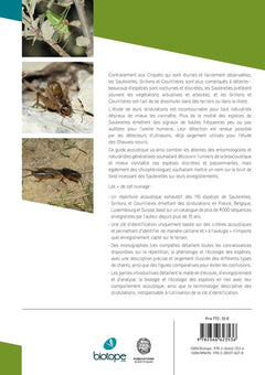 Acoustique des sauterelles, grillons et courtilières