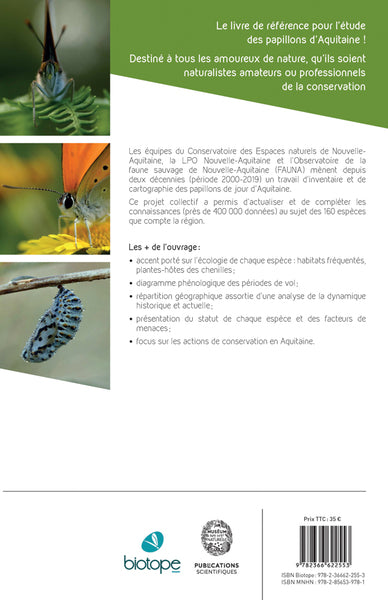 Atlas des papillons de jour d'Aquitaine