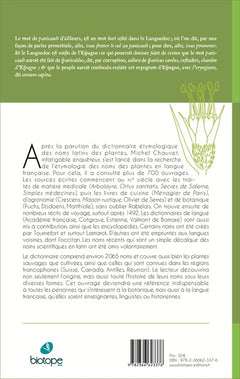 Etymologia botanica, dictionnaire des noms français des plantes