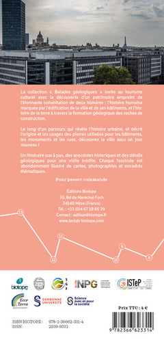 Balade géologique sur le campus Pierre-et-Marie-Curie de Sorbonne-Université