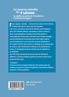 Les conserves naturelles des quatre saisons