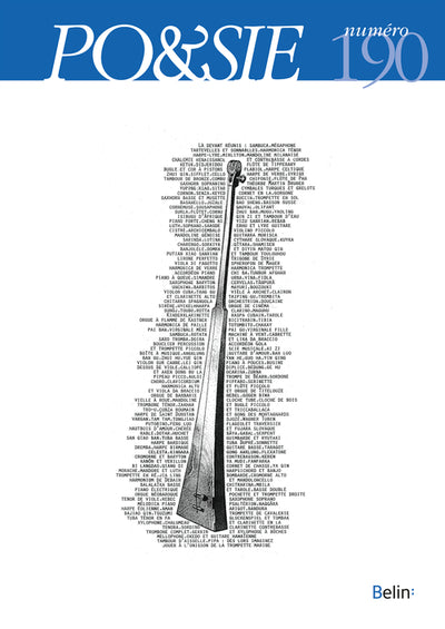 Po&sie n° 190 (2024-4)