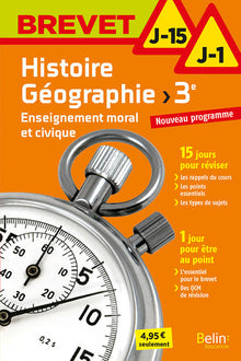 Histoire Géographie EMC 3e: J-15 J-1