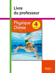 Physique chimie 4e livre du professeur