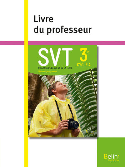 SVT 3e livre du professeur
