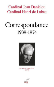 Correspondance 1939-1974