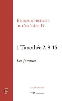 1 Timothée 2, 9-15 - Les femmes