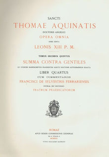 Summa Contra Gentiles