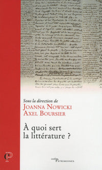 À quoi sert la littérature ?
