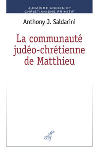 La communauté judeo-chrétienne de Matthieu