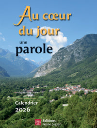 Au coeur du jour, une parole - Calendrier 2026