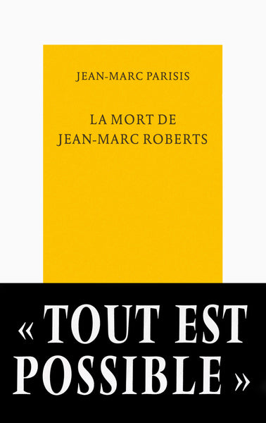 la mort de Jean-Marc Roberts