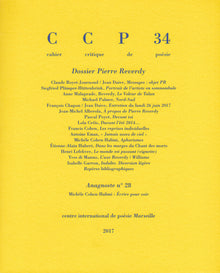 Cahier critique de poésie