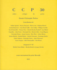 Cahier critique de poésie