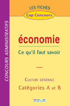 Fiches économie catégories A et B