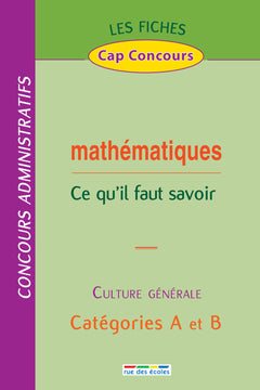 Fiches maths catégories A et B