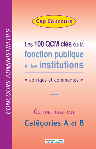 QCM fonction publique