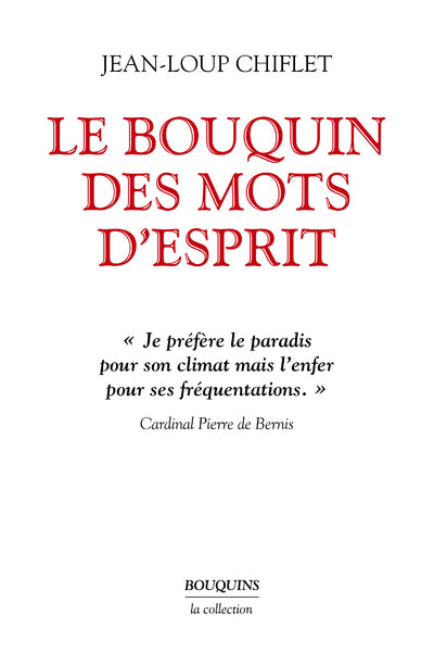 Le Bouquin des mots d'esprit