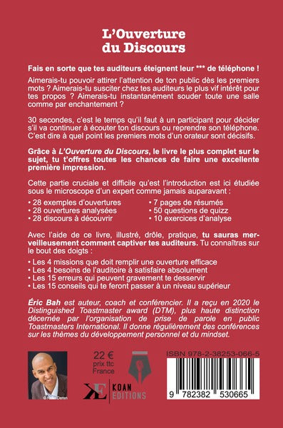 L’Ouverture du Discours