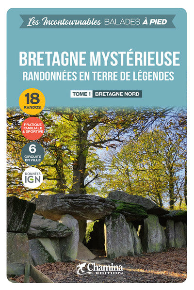 BRETAGNE MYSTERIEUSE - TOME 1 BRETAGNE NORD - BALADES A PIED