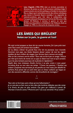 Les âmes qui brûlent : Notes sur la paix, la guerre et l'exil