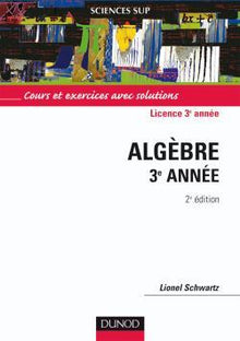 Sciences sup - Algèbre 3e année