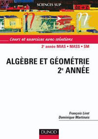 Algèbre et géométrie, 2e année