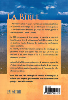 Bible pour les détenus