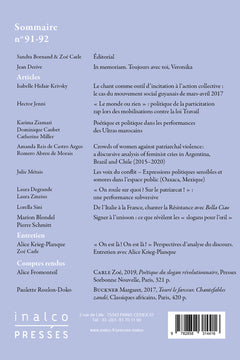 Donner de la voix : slogans et chants contestataires