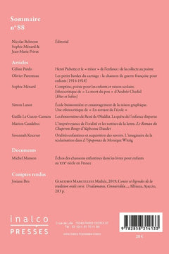 Oralités enfantines et littératures