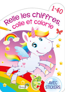 Relie les chiffres de 1 à 40