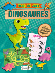 Petit bloc de jeux dinosaures