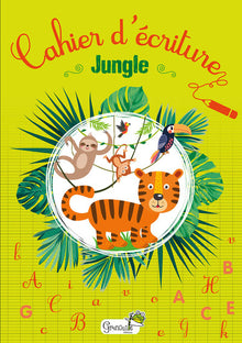 Cahier d'écriture jungle