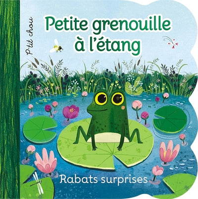 Petite grenouille dans l'étang