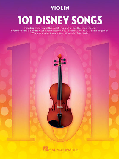 101 disney songs: violin