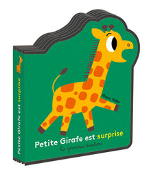 Petite girafe est surprise