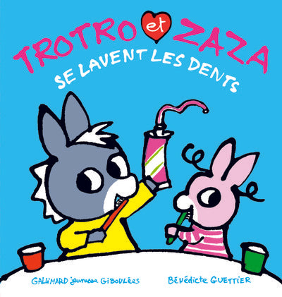 Trotro et Zaza se lavent les dents