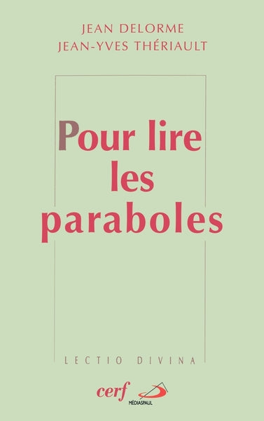 Pour lire les paraboles