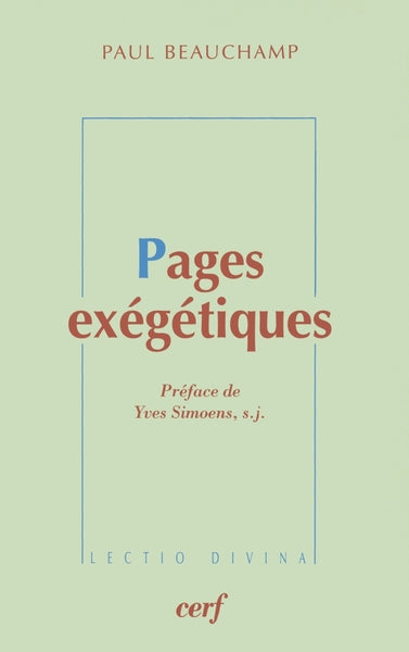 Pages exégétiques