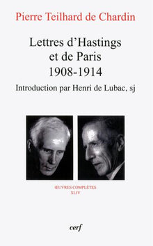 Lettres d'Hastings et de Paris 1908-1914