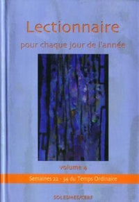 Lectionnaire pour chaque jour de l'année - Volume 4