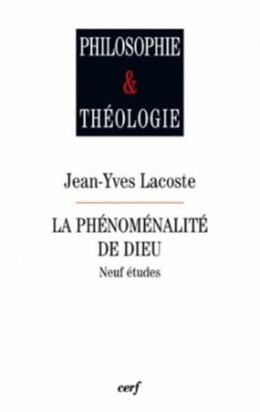La phénoménalité de Dieu
